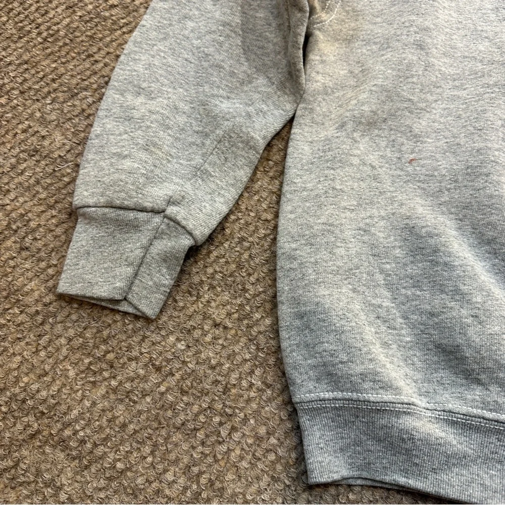 Vintage 90s Disney Mickey Mouse Gray Crew Neck Sweatshirt Kids Unisex Medium - Picture 6 of 12